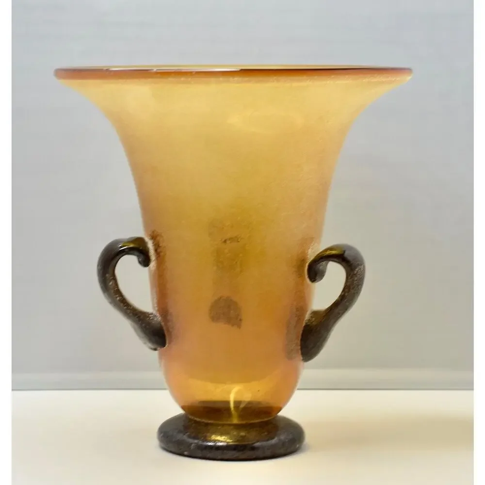 Roman Amphora Tuscan Venetian Murano Art Glass 